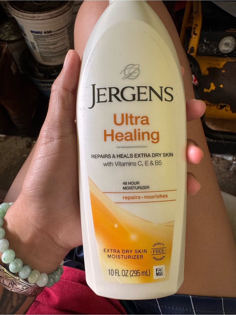 Jergens Ultra Healing Moisturizer - White & Orange Bottle